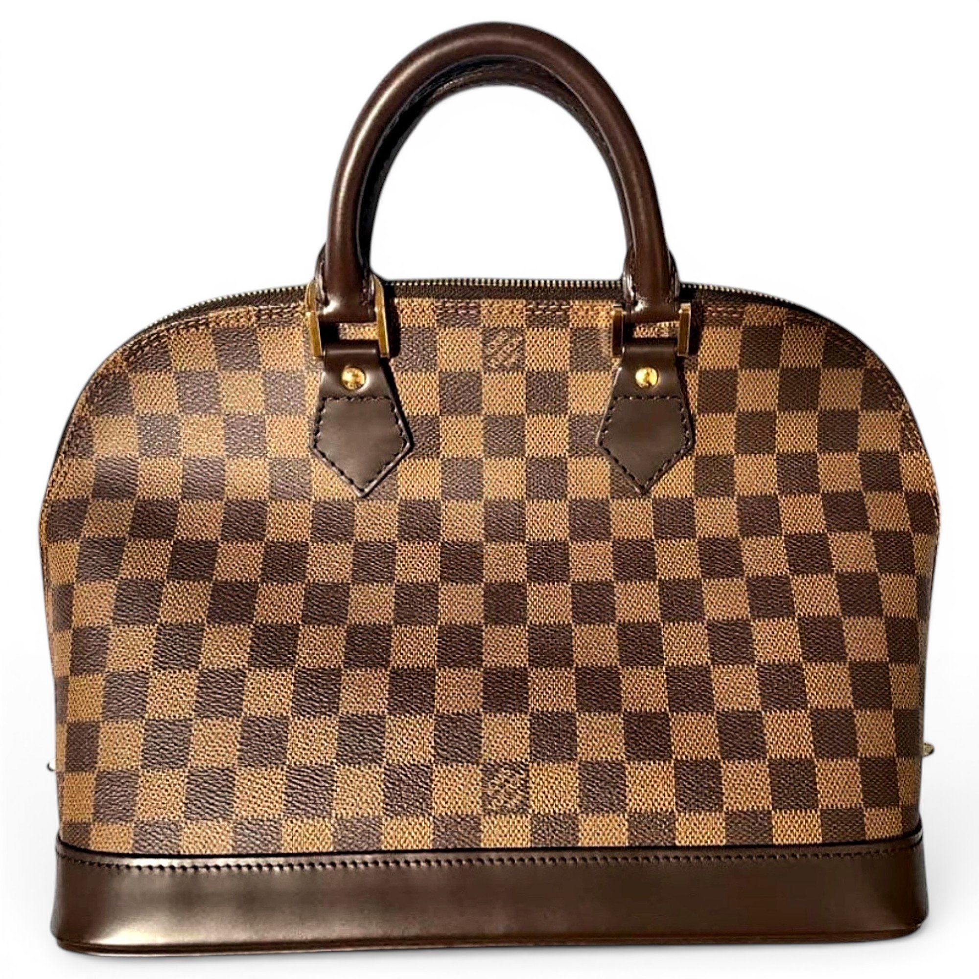 Alma leather handbag