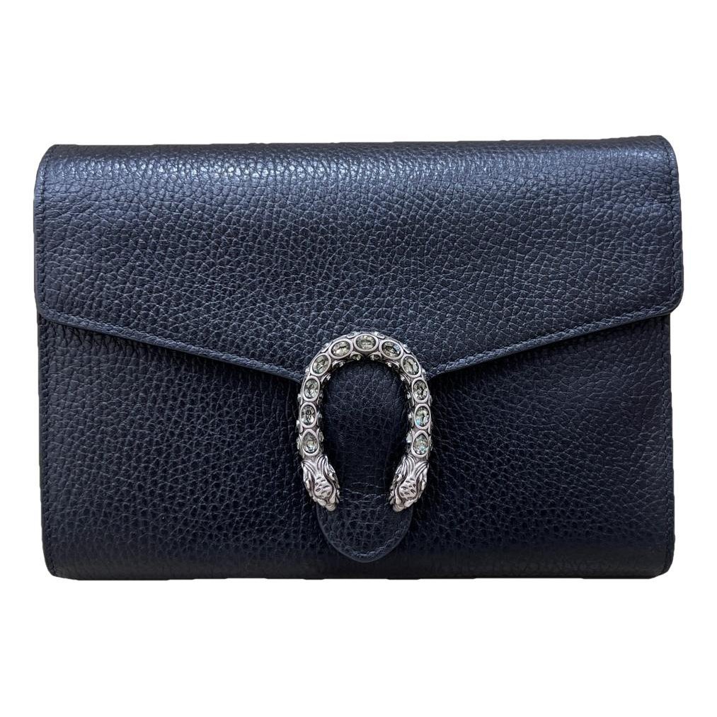 Dionysus Chain Wallet leather handbag