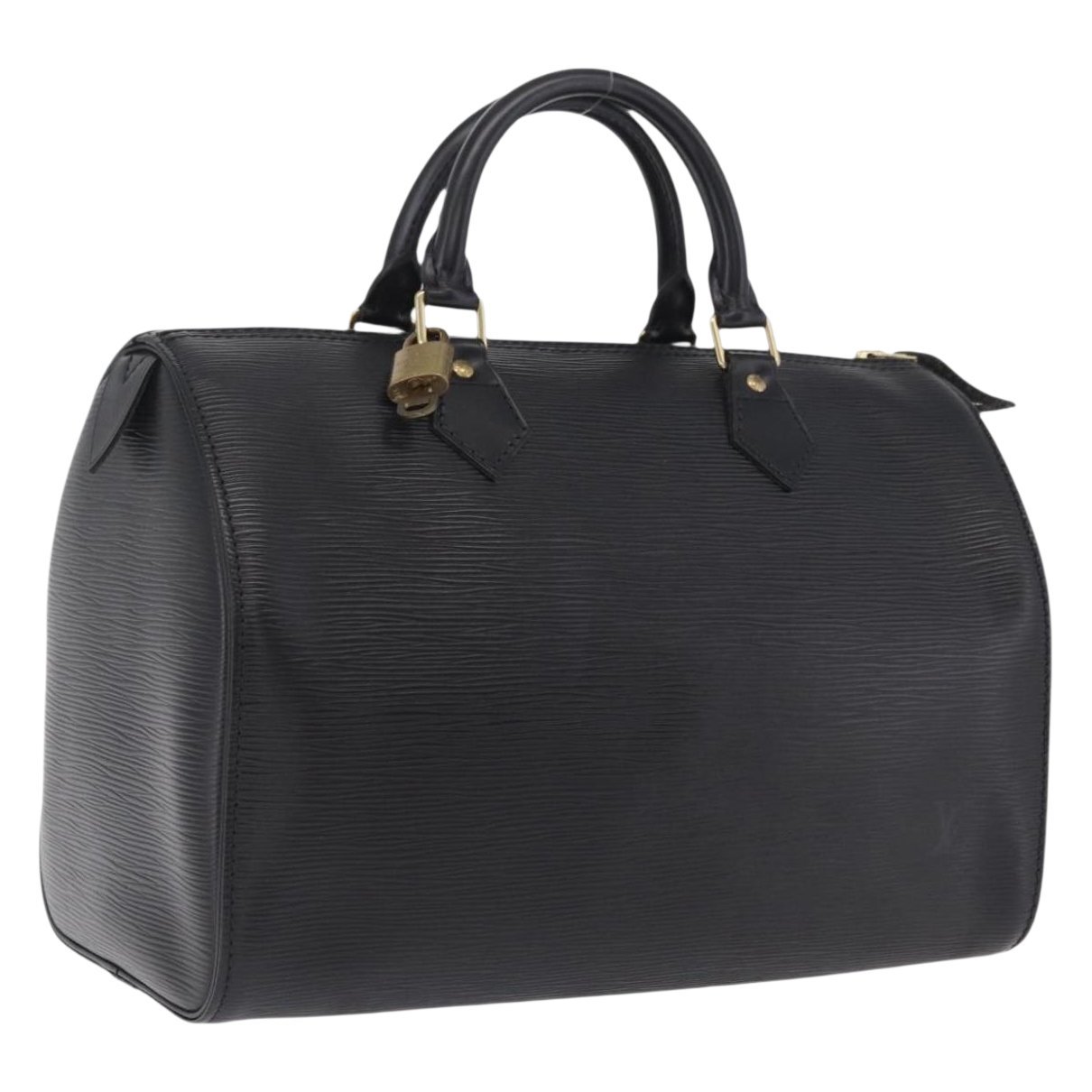 Speedy leather handbag