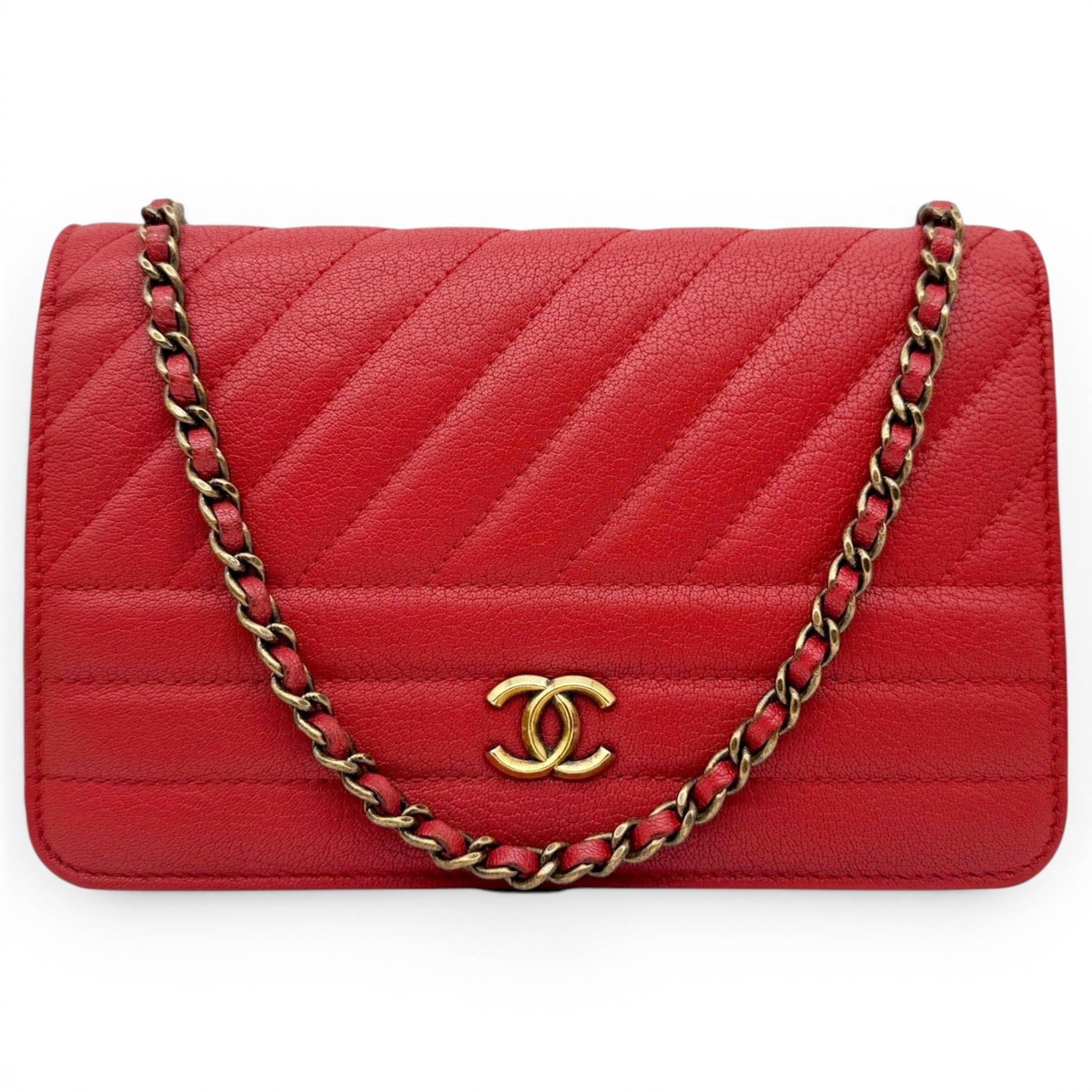 Leather crossbody bag