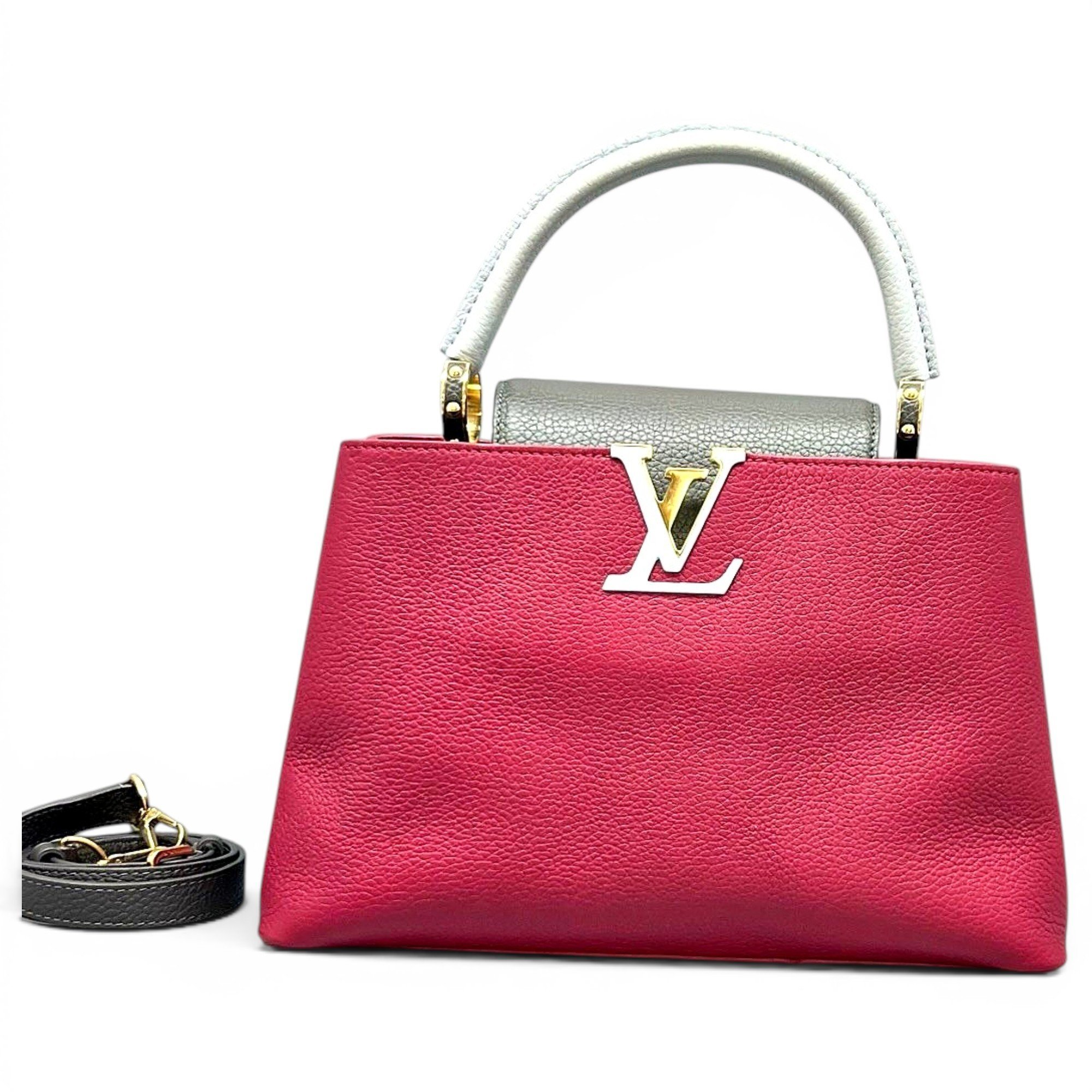 Capucines leather handbag