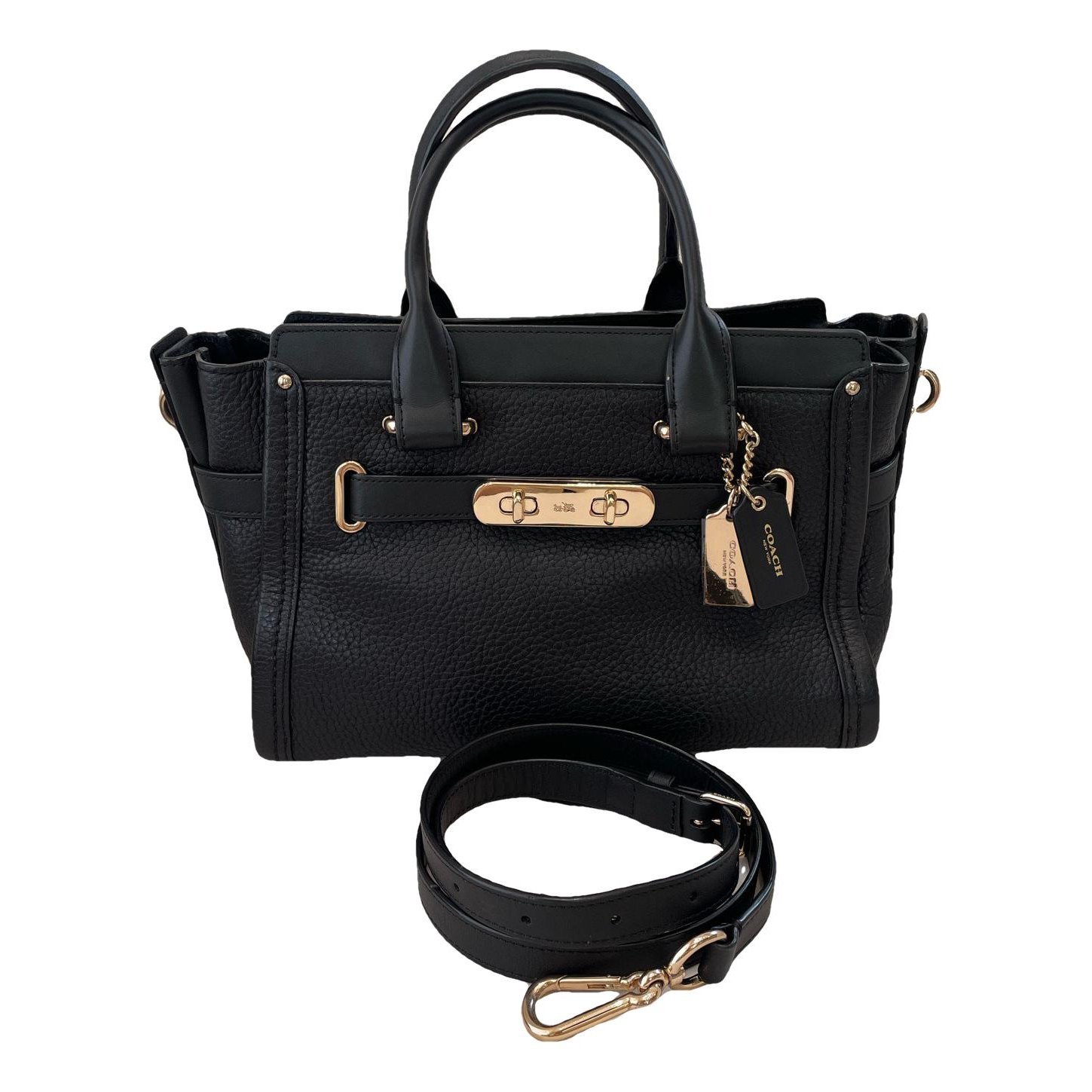 Leather crossbody bag