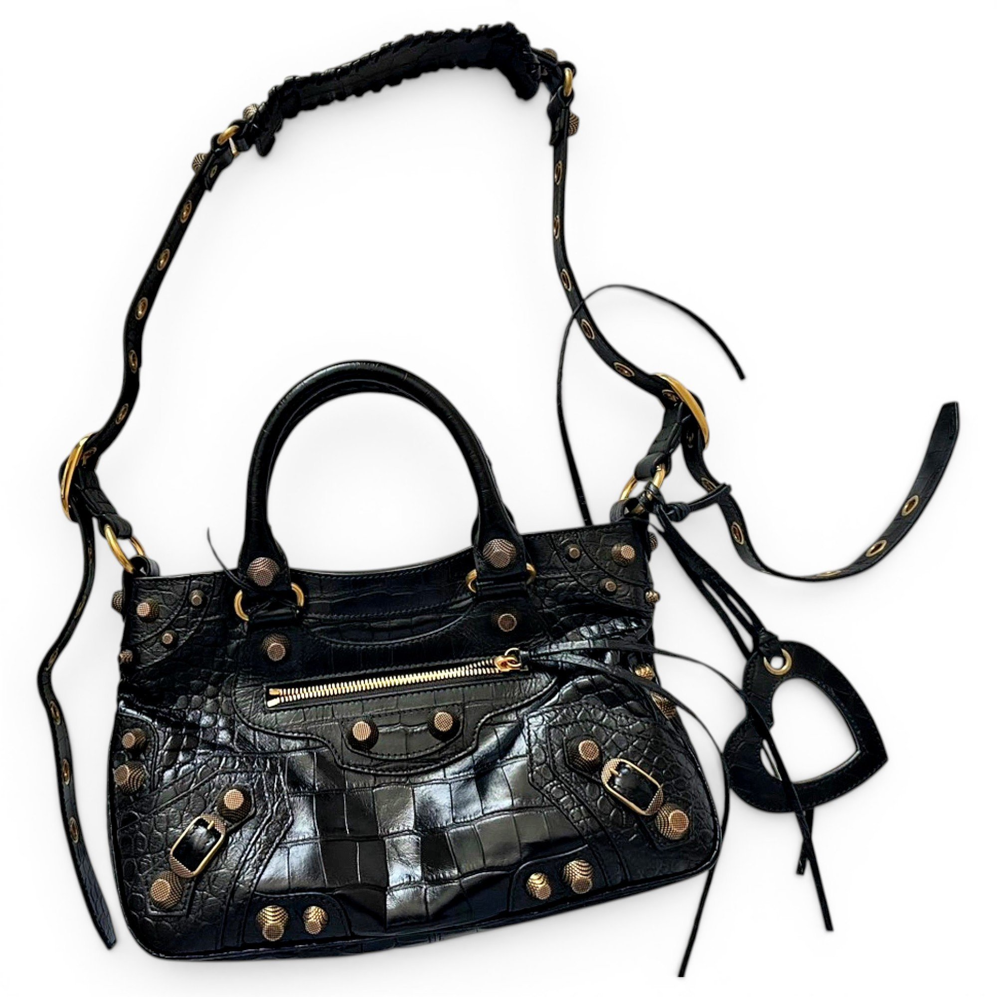 Le Cagole leather handbag