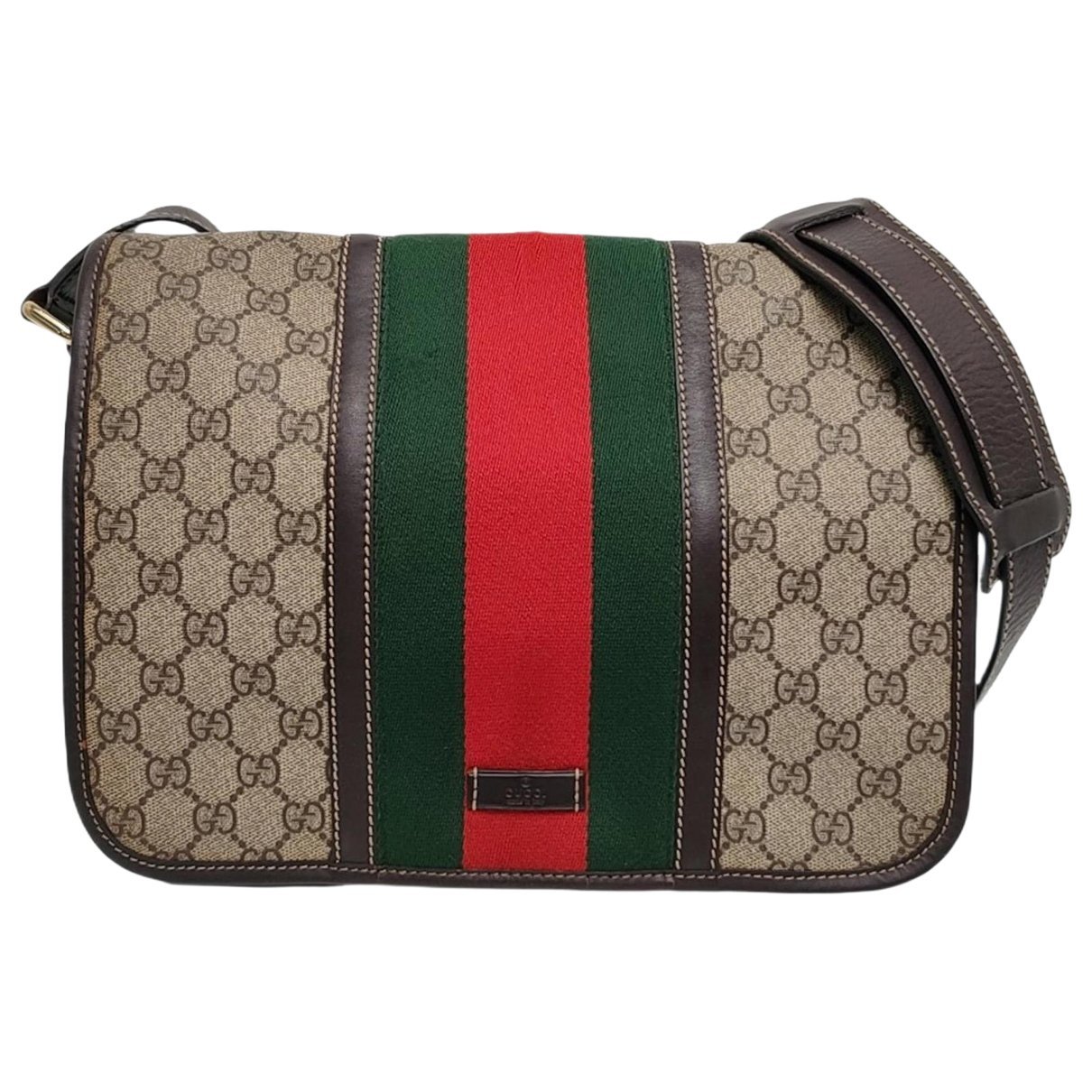 Leather crossbody bag