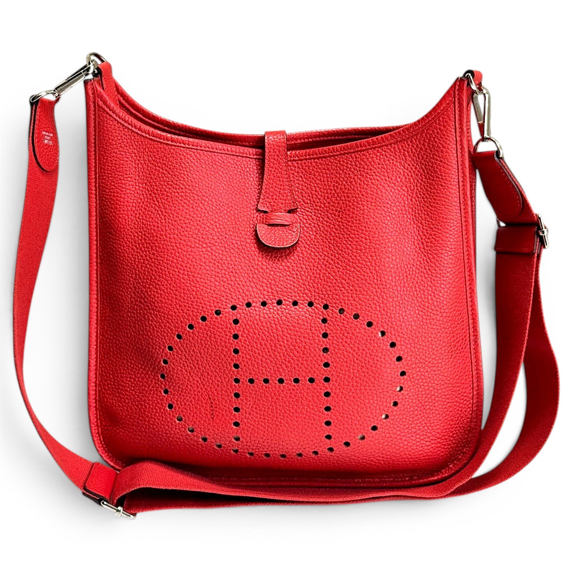 Evelyne leather crossbody bag