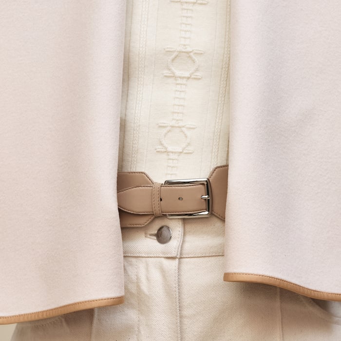 Beige Naturel Cashmere Jacket