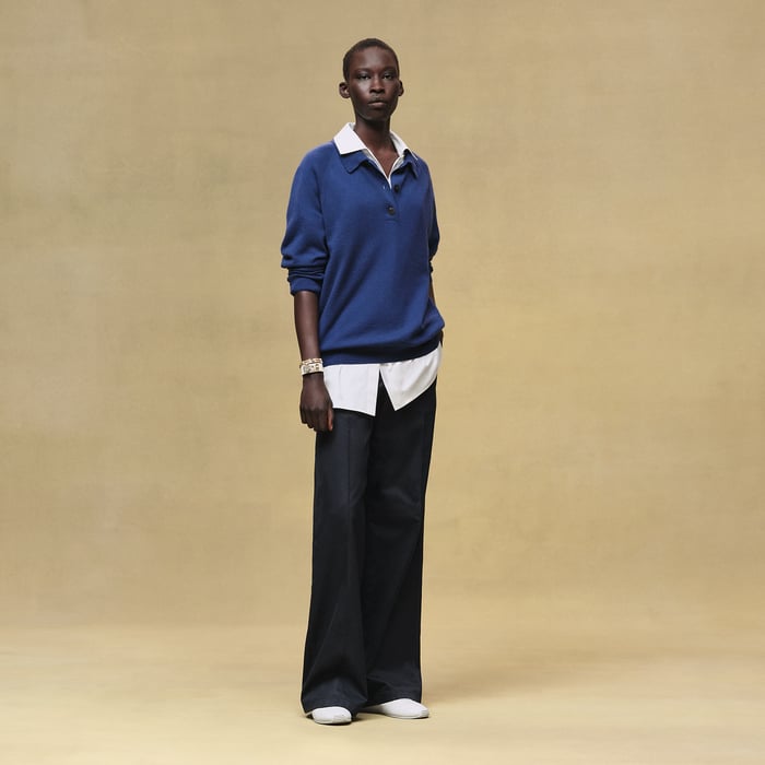 Bleu Outremer Wide Sweater