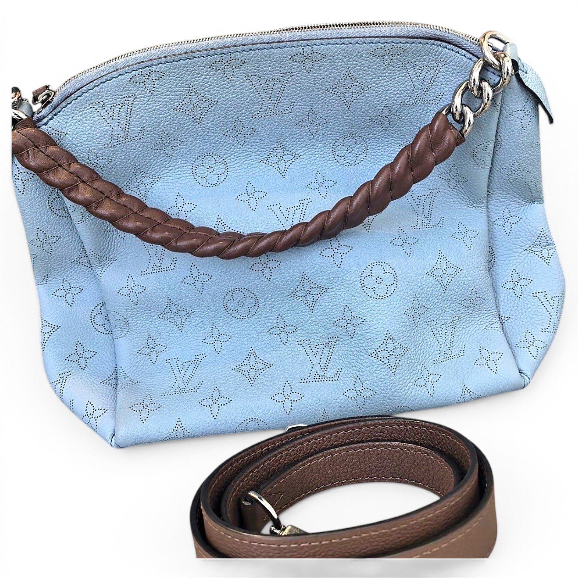 Chaîne Babylone leather handbag