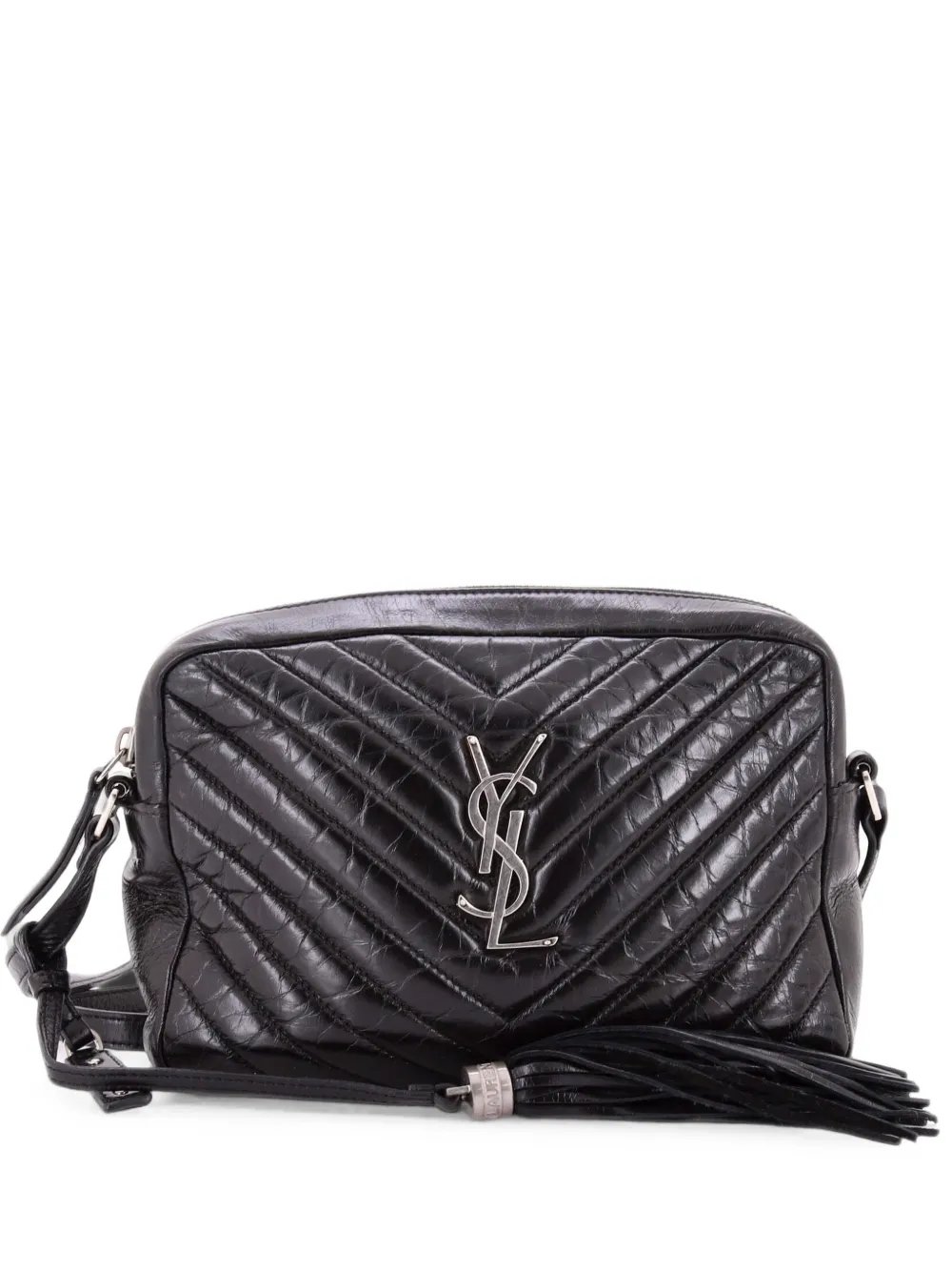 Saint Laurent Lou Camera Bag Matelasse Chevron Leather Small crossbody bag