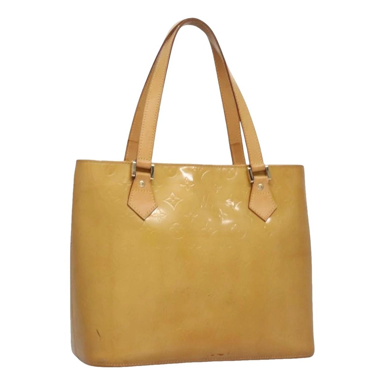 Patent leather handbag