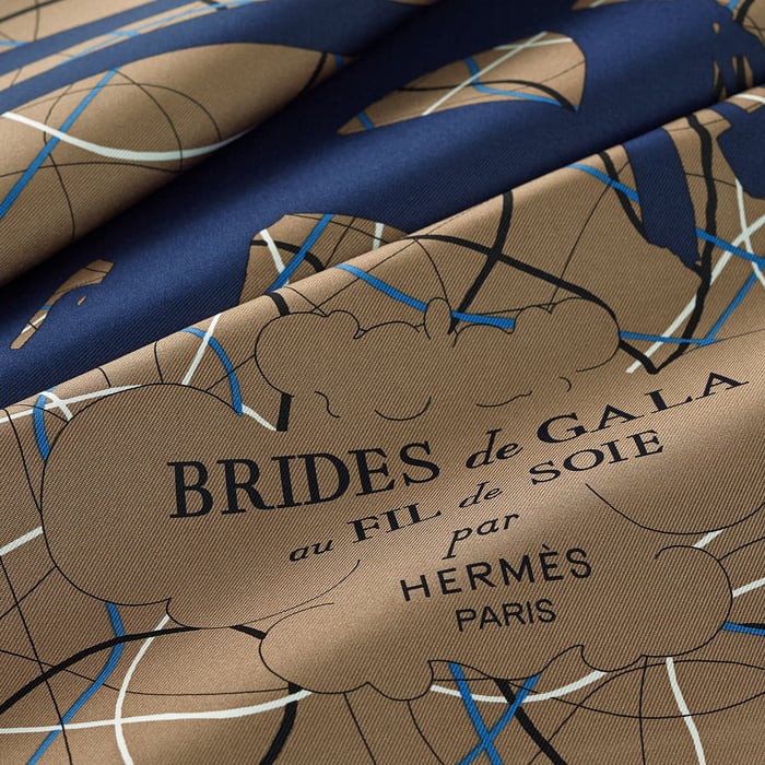 Brides De Gala Au Fil De Soie Scarf 90