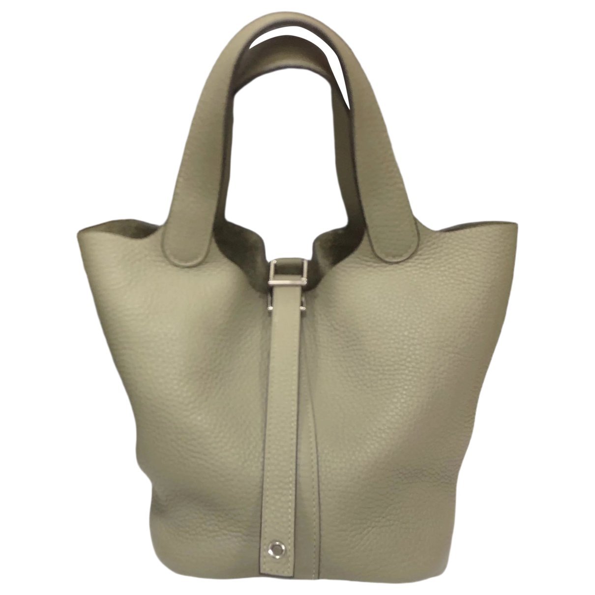Picotin leather handbag