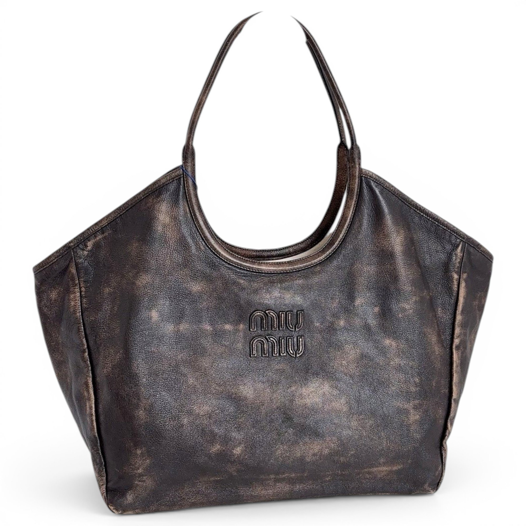 Miu Miu Leather tote