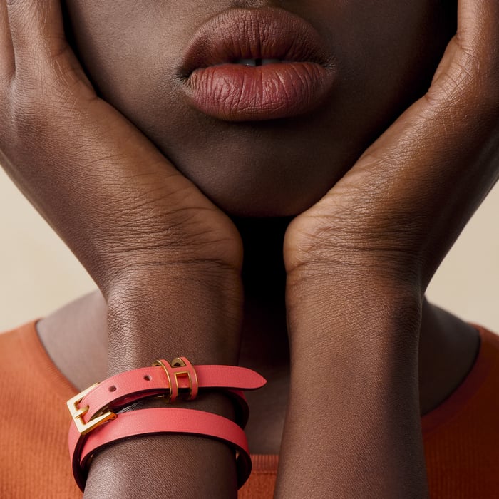 Rose Texas Pop H Double Tour Bracelet