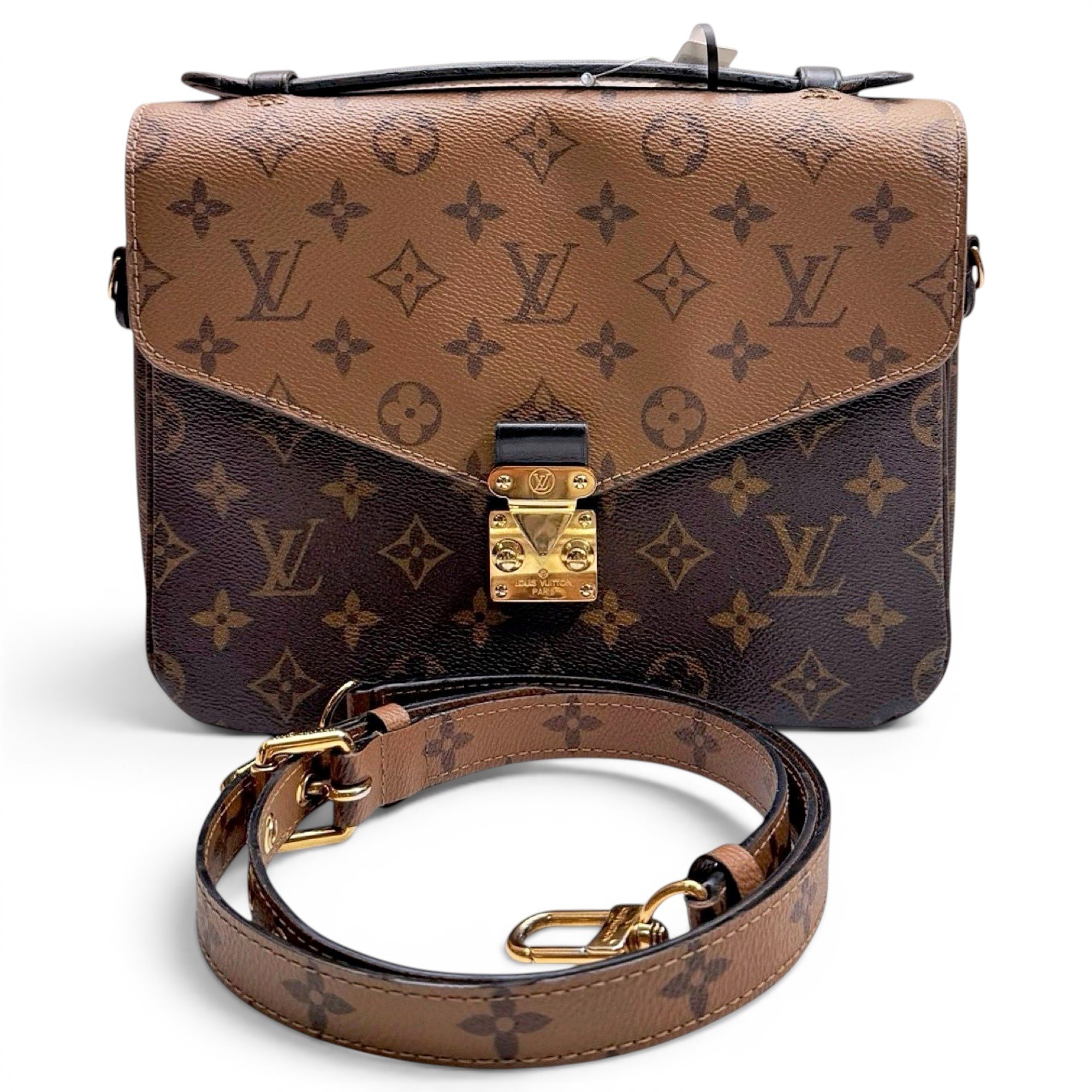 Metis leather handbag
