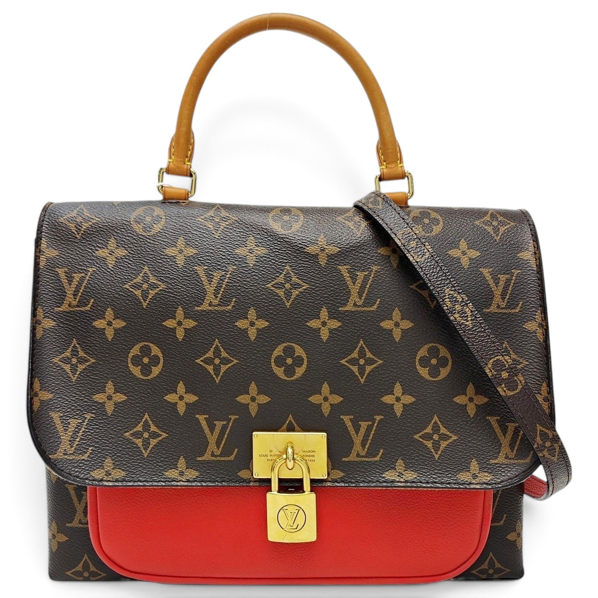 Marignan leather handbag