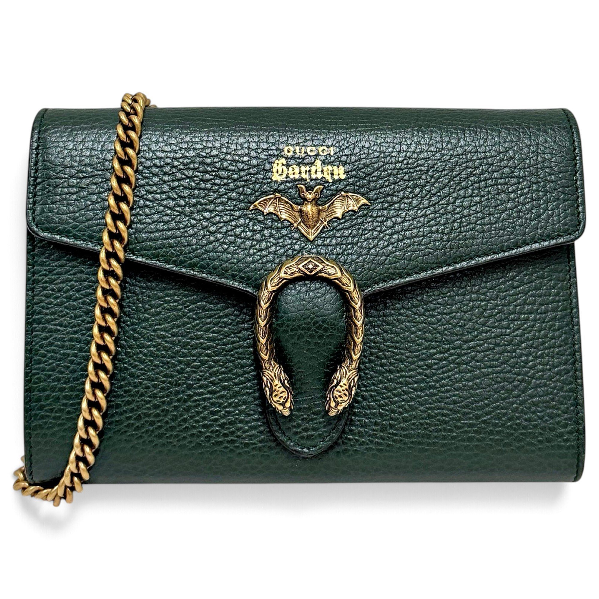 Dionysus Chain Wallet leather handbag