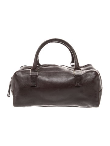 Leather Top Handle Bag Vintage