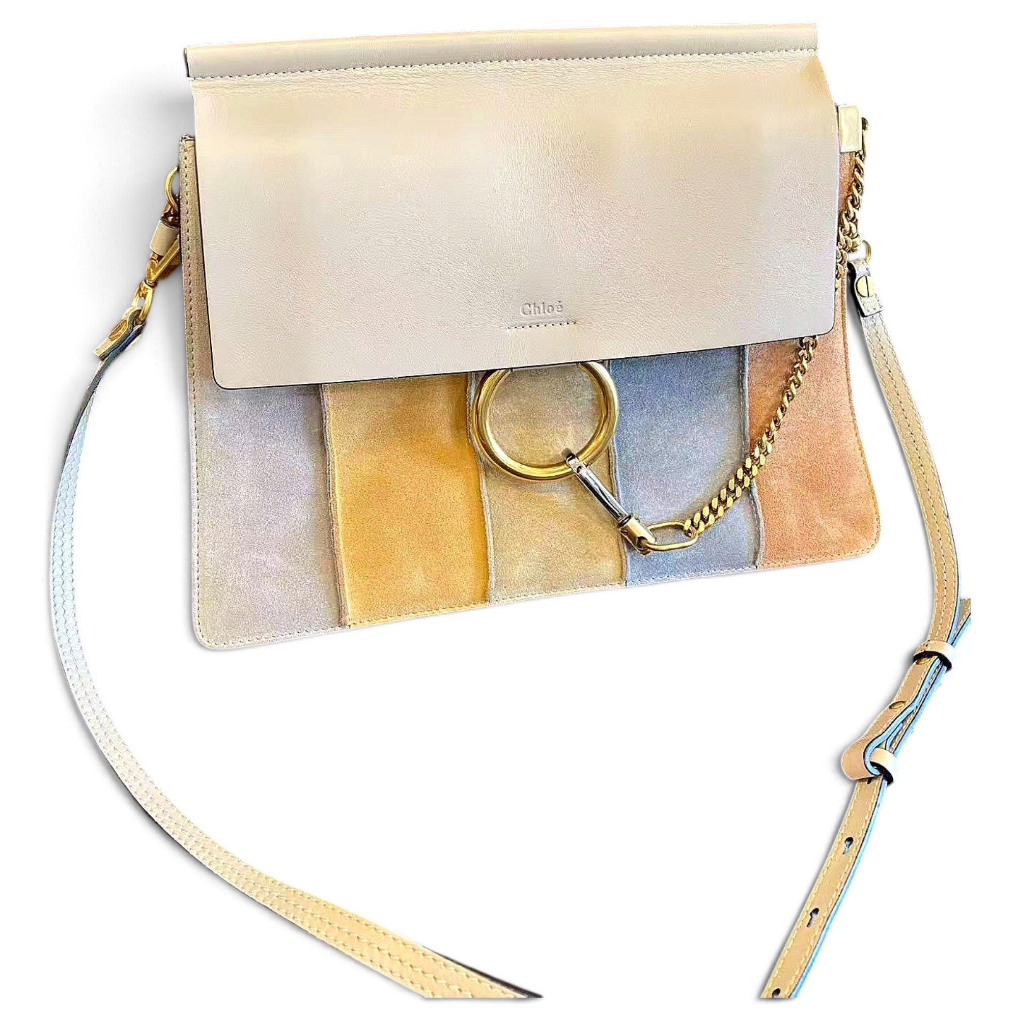 Faye leather crossbody bag