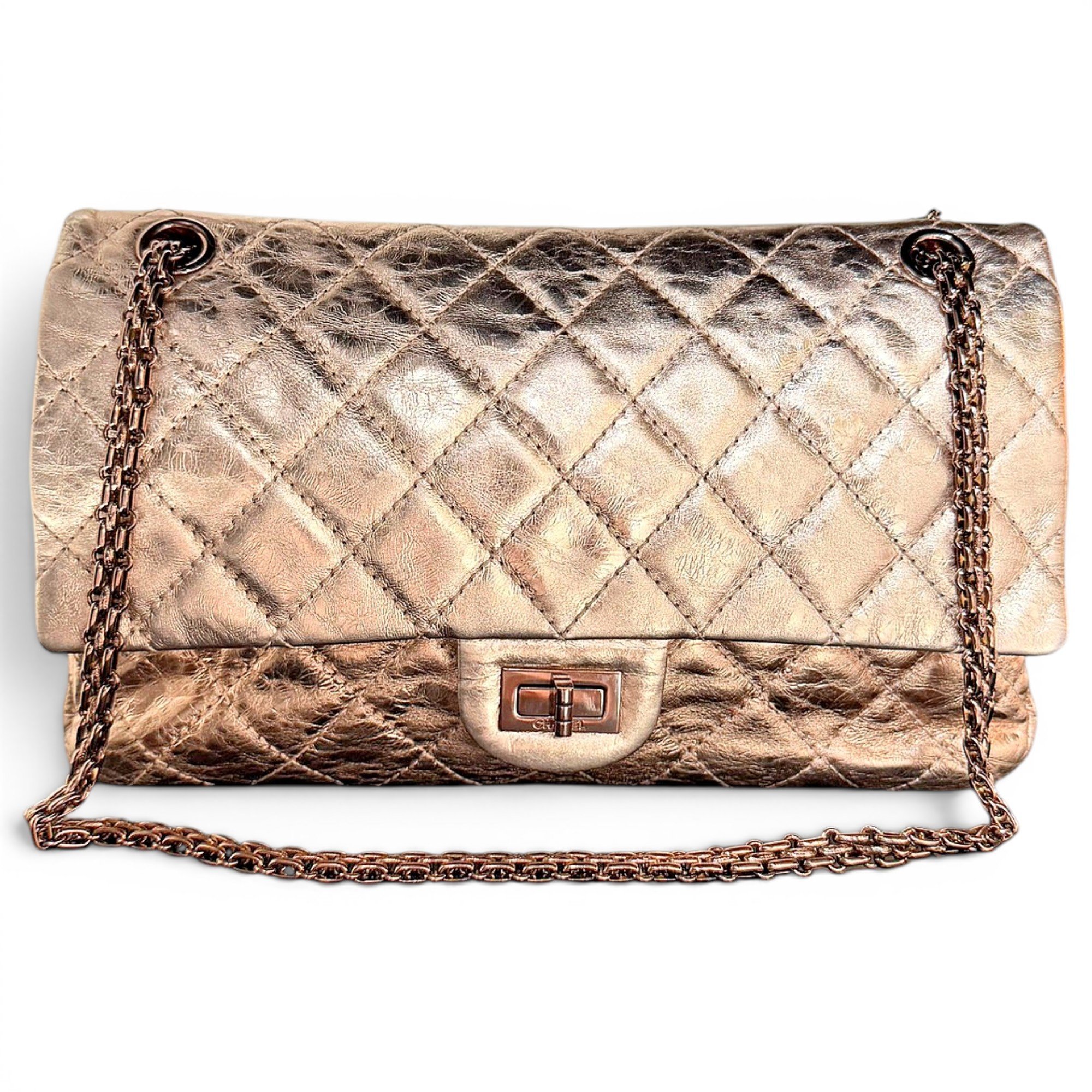 2.55 leather handbag