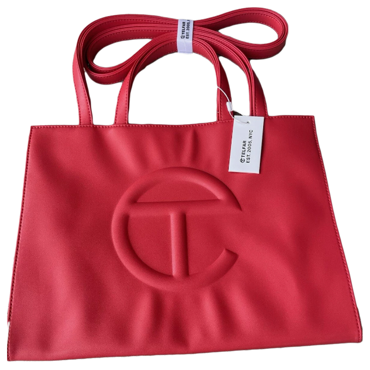 Telfar Medium Shopping Bag vegan leather handbag