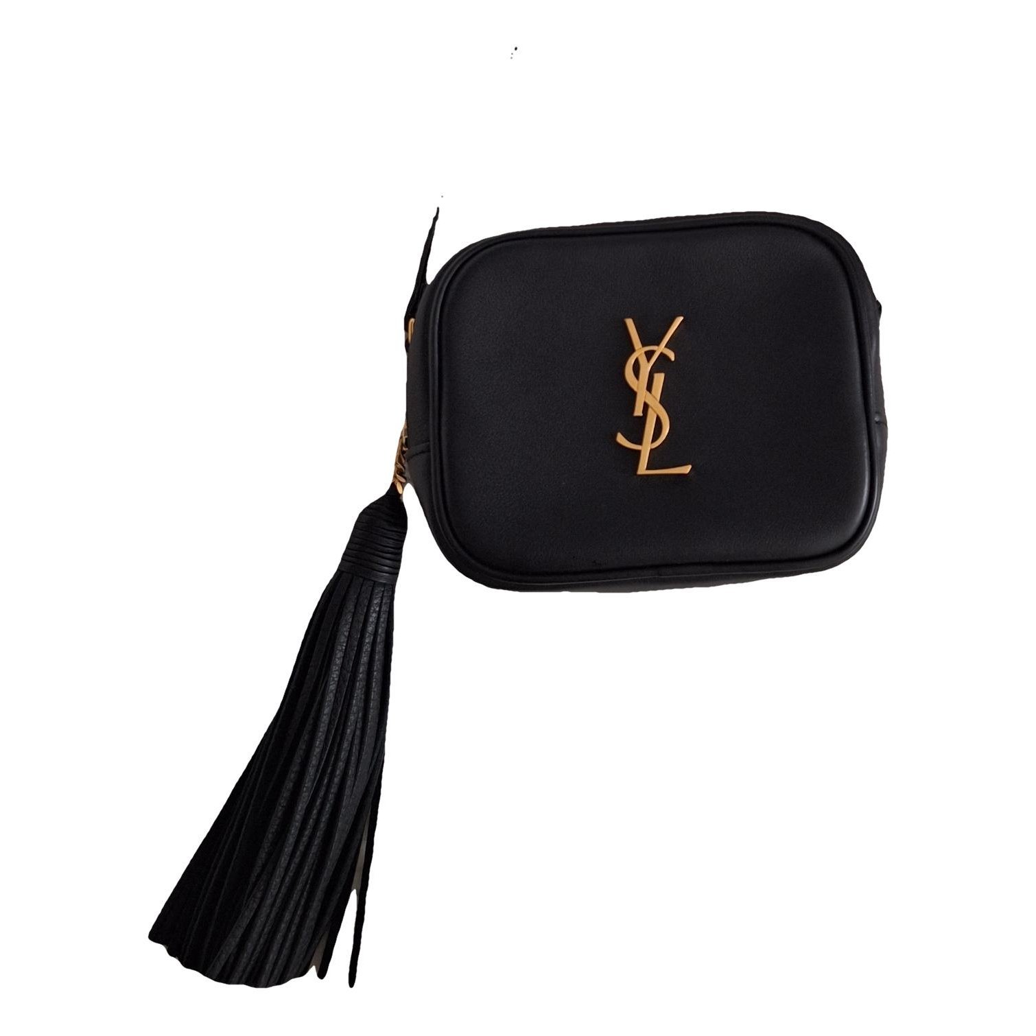 Blogger leather crossbody bag
