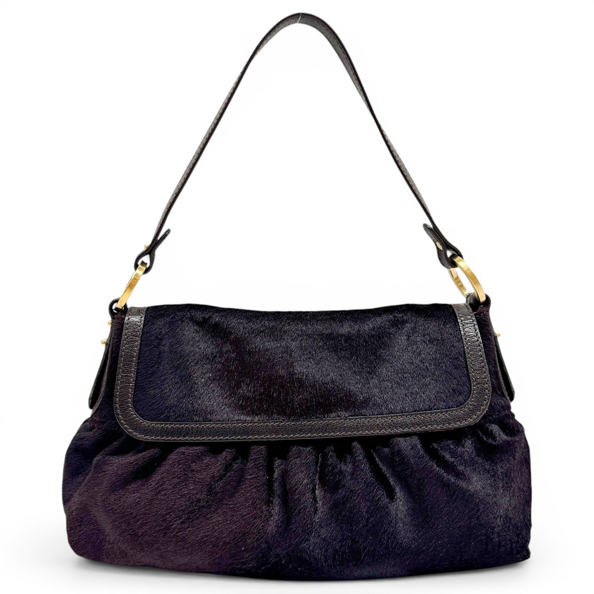 Chef pony-style calfskin handbag