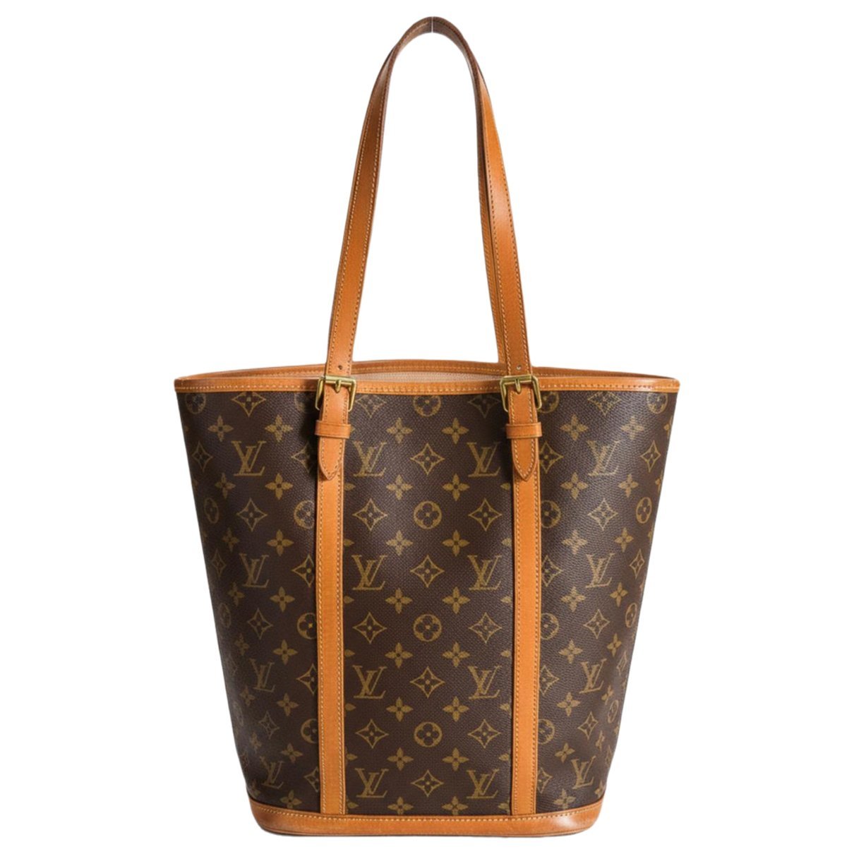 Bucket leather handbag