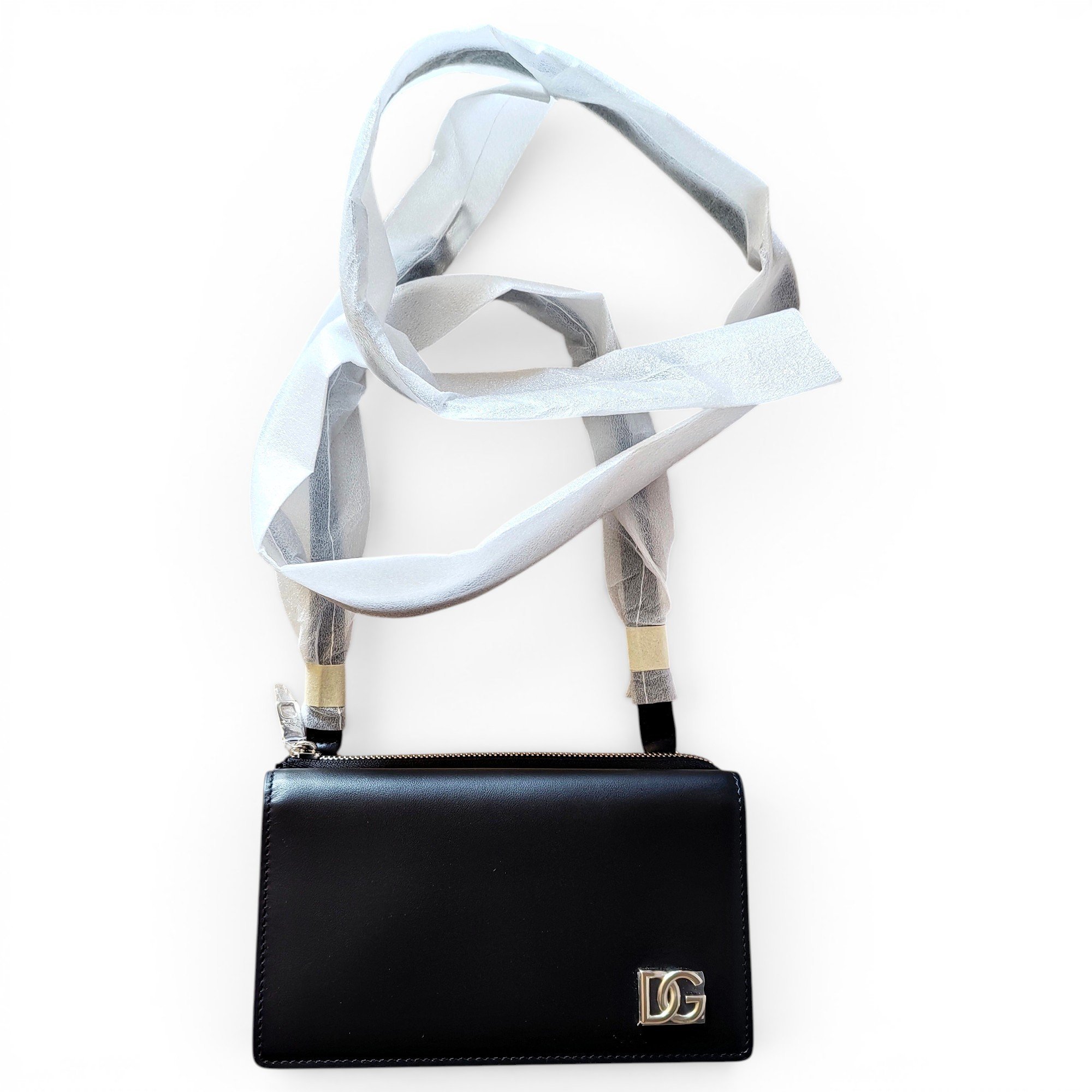 DG Girls leather clutch bag