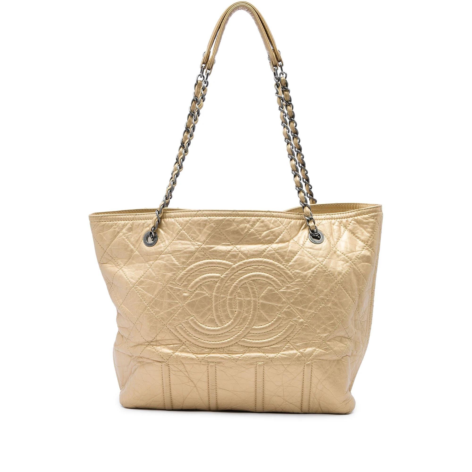 Classic CC Shopping pony-style calfskin handbag