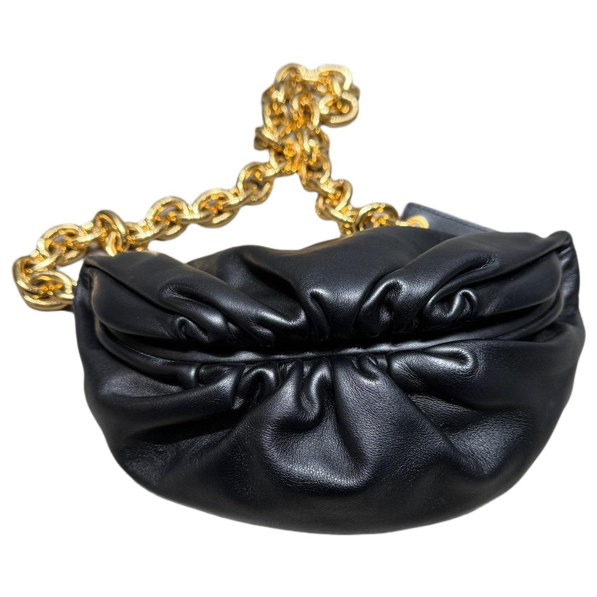 Chain Pouch leather handbag