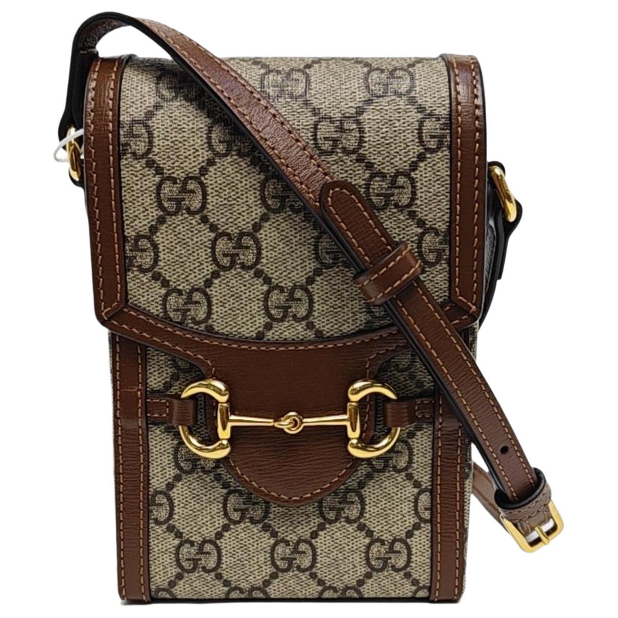 Handle Horsebit 1955 leather mini bag