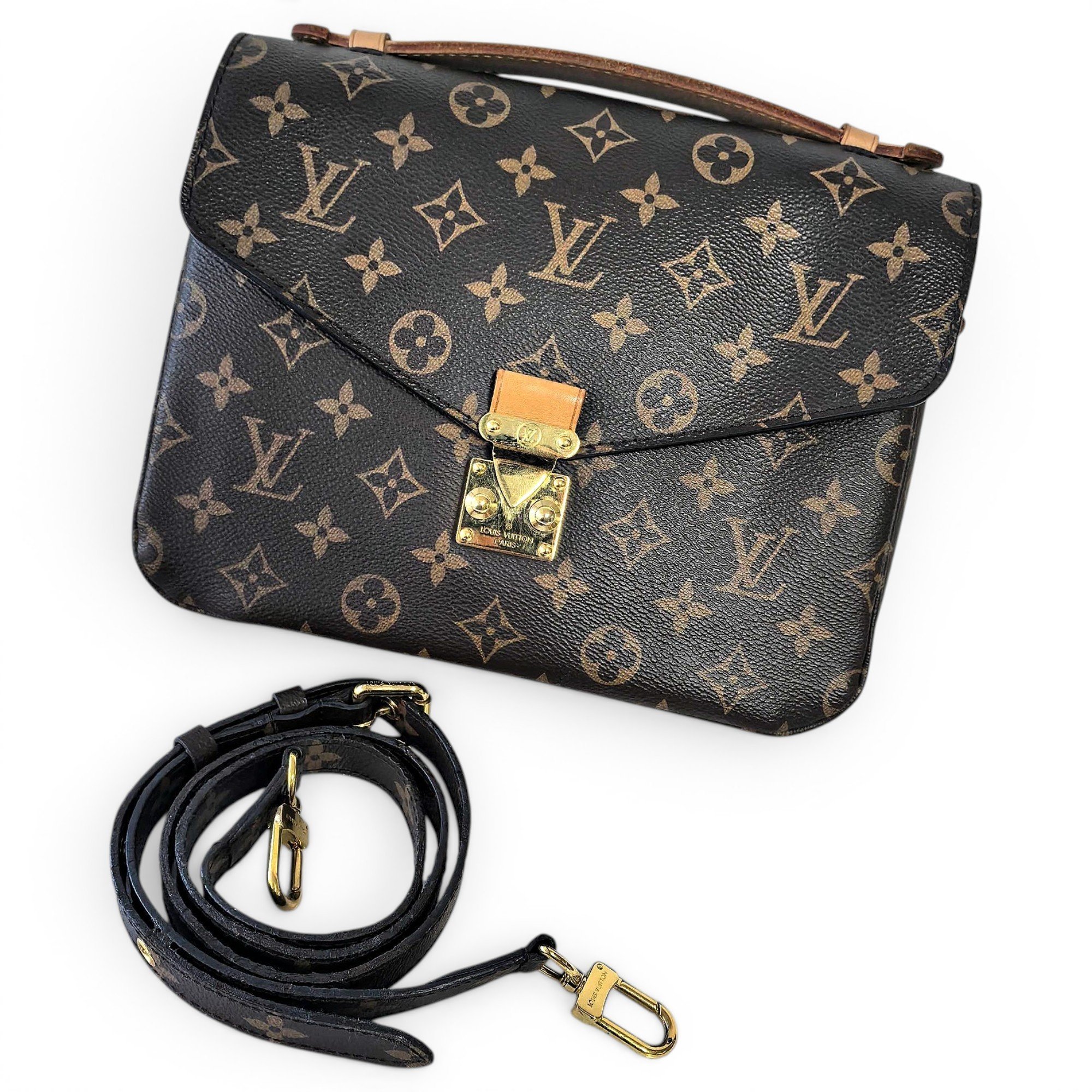Metis leather crossbody bag