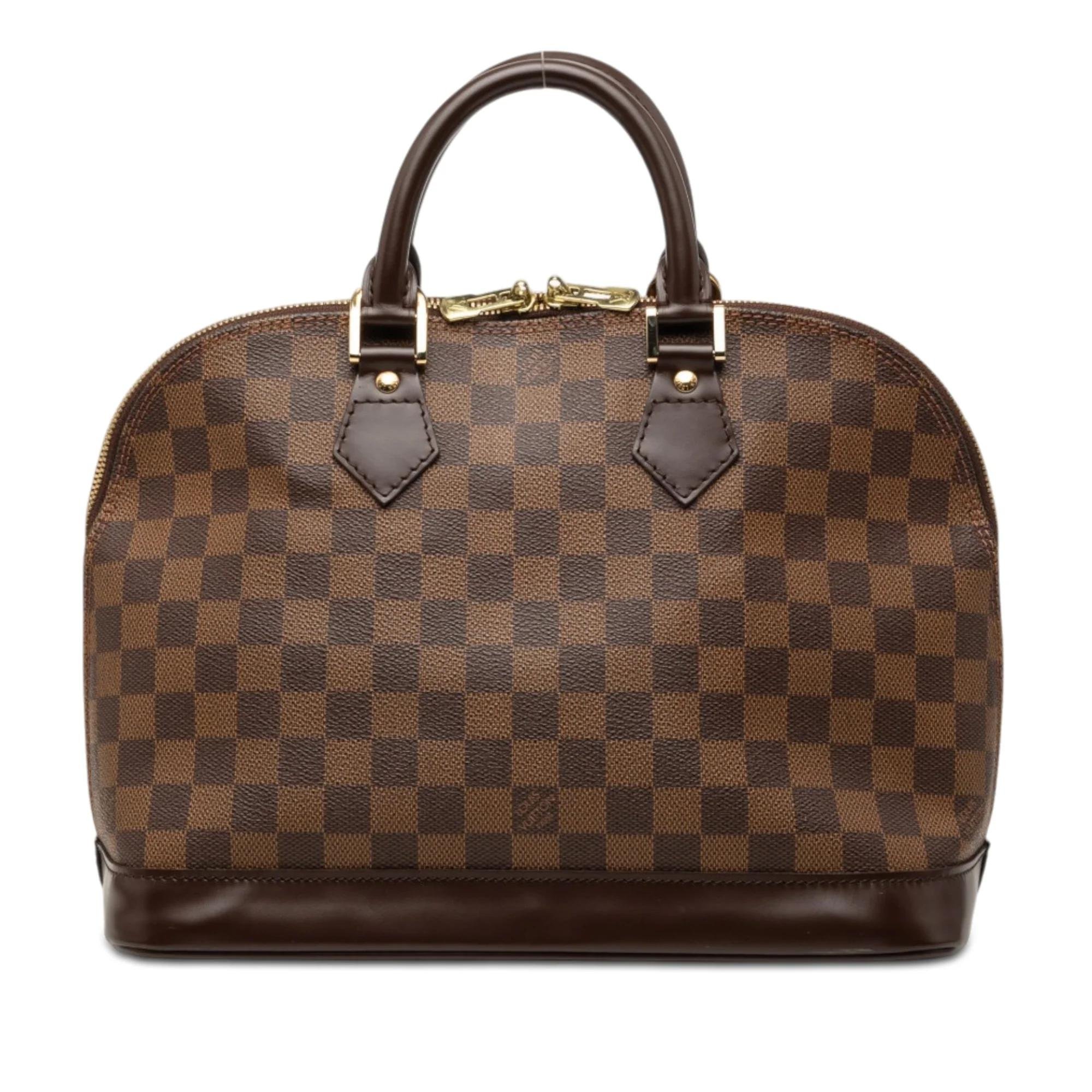 Alma leather handbag