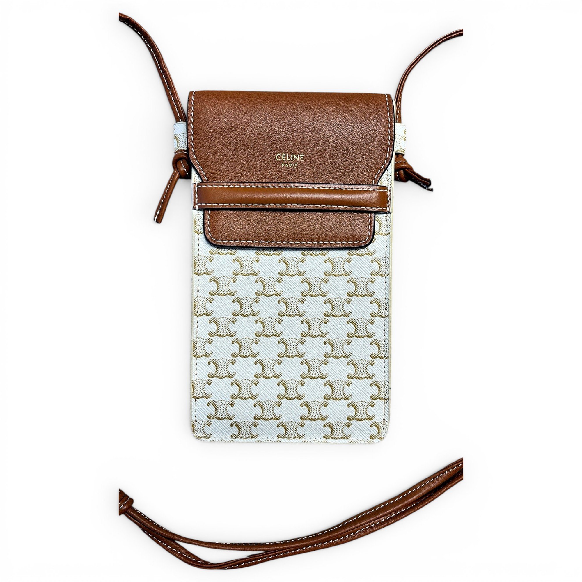 Leather crossbody bag