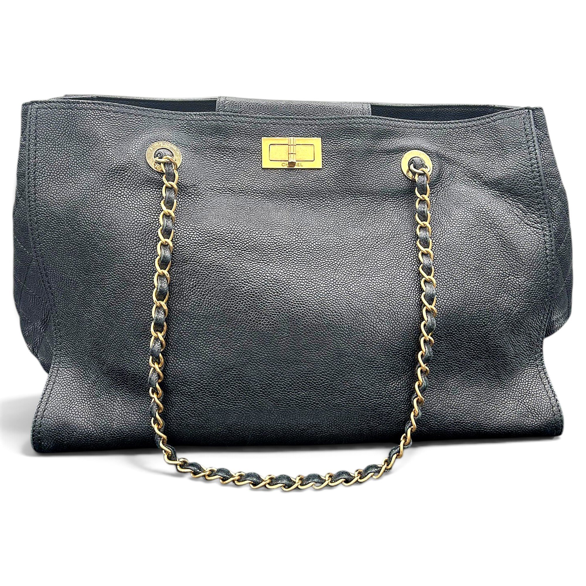 Leather tote