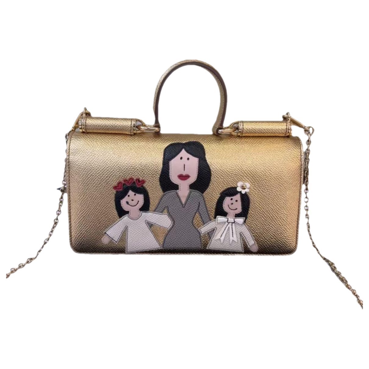 Dolce & Gabbana Sicily leather handbag