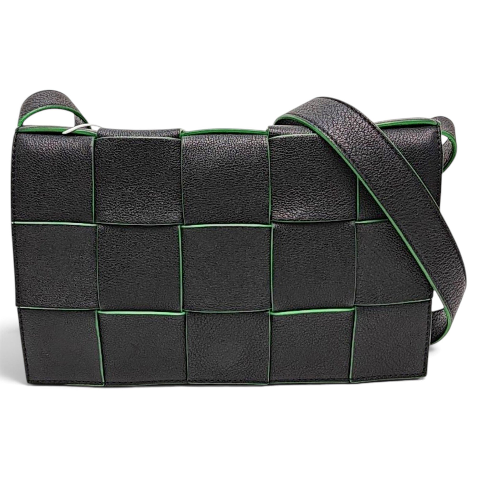 Brick Cassette leather handbag
