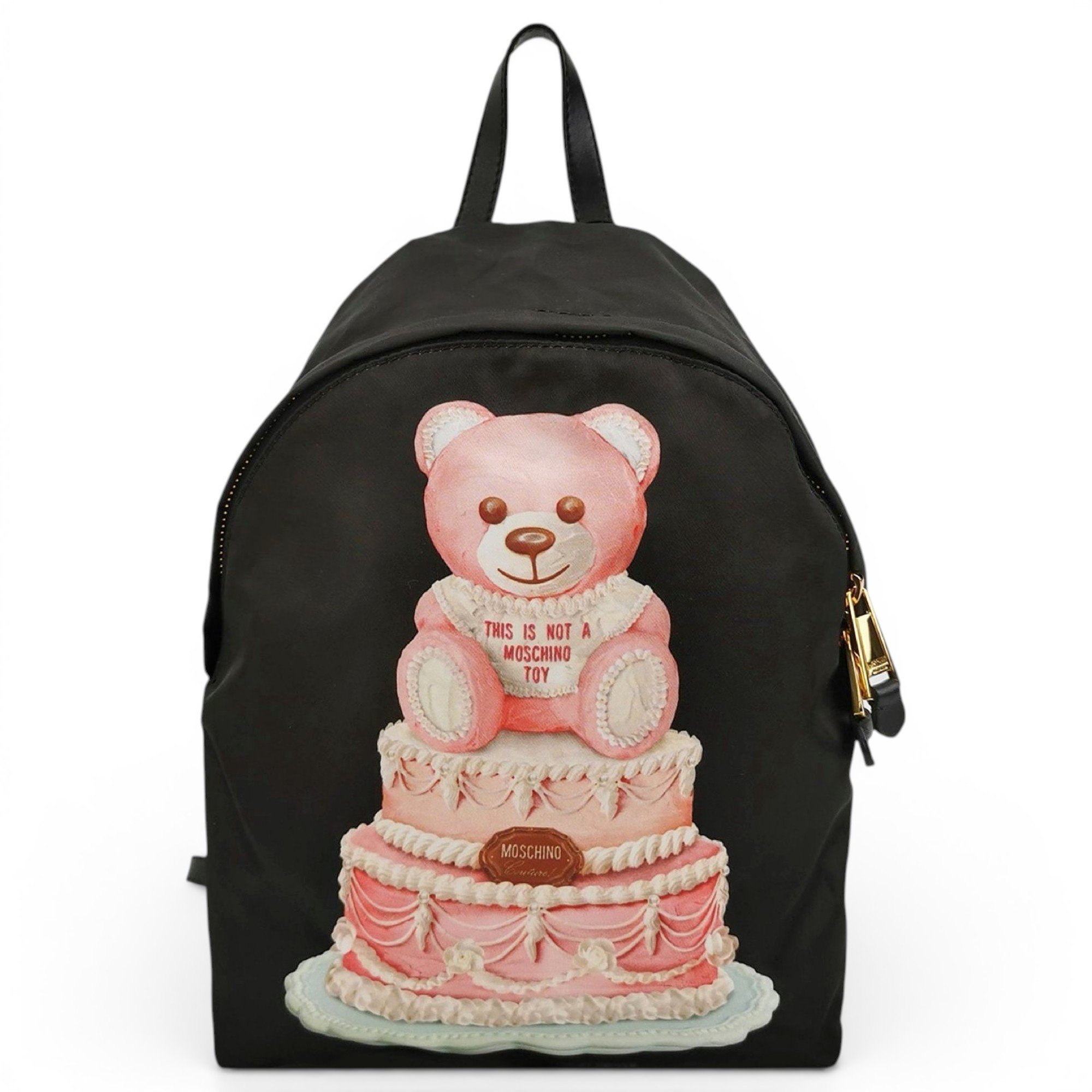Leather backpack