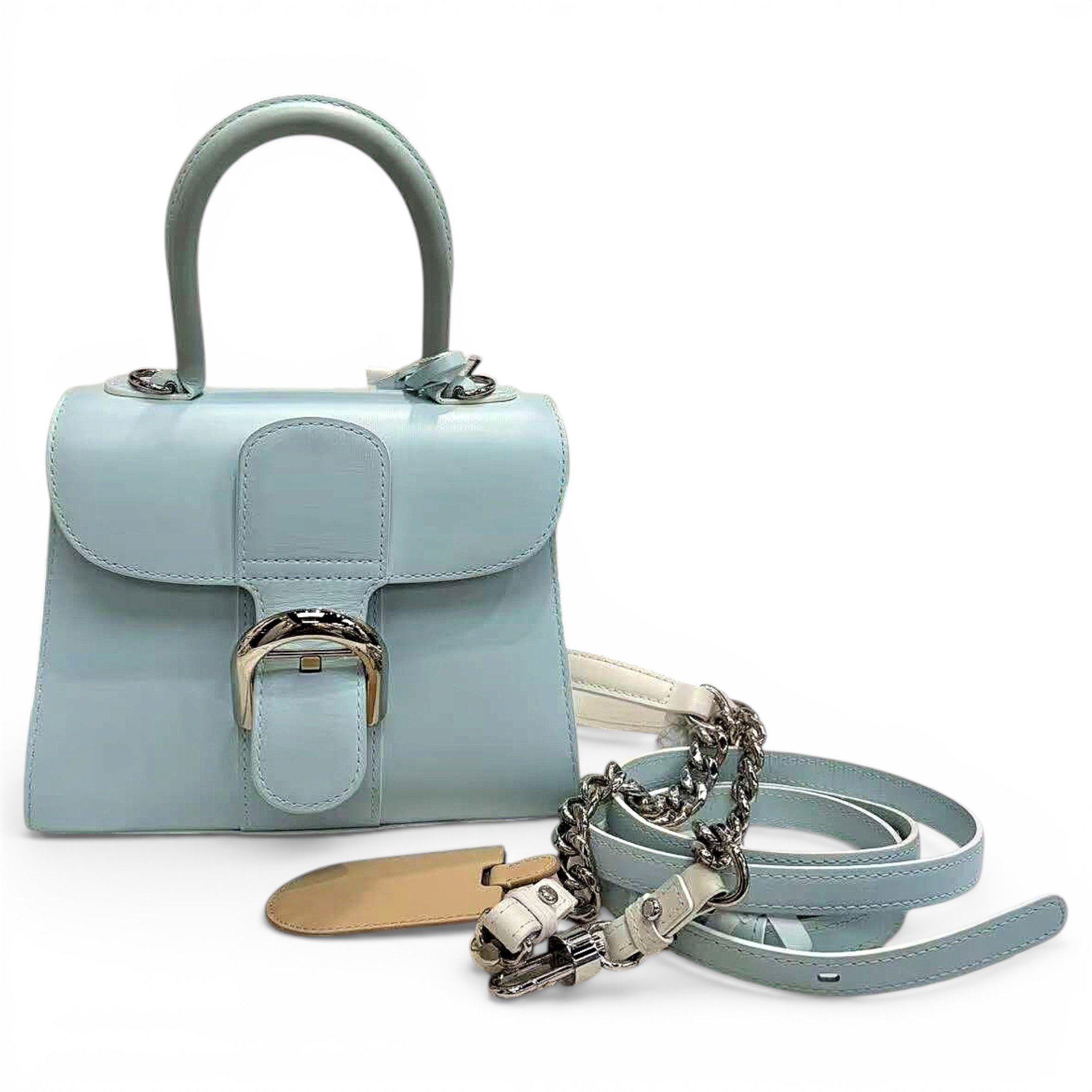 Brillant leather handbag