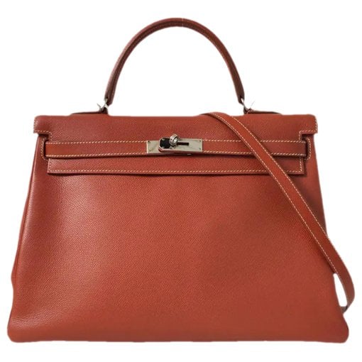 Kelly 35 leather handbag