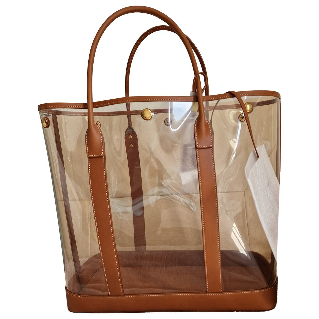 Leather travel bag