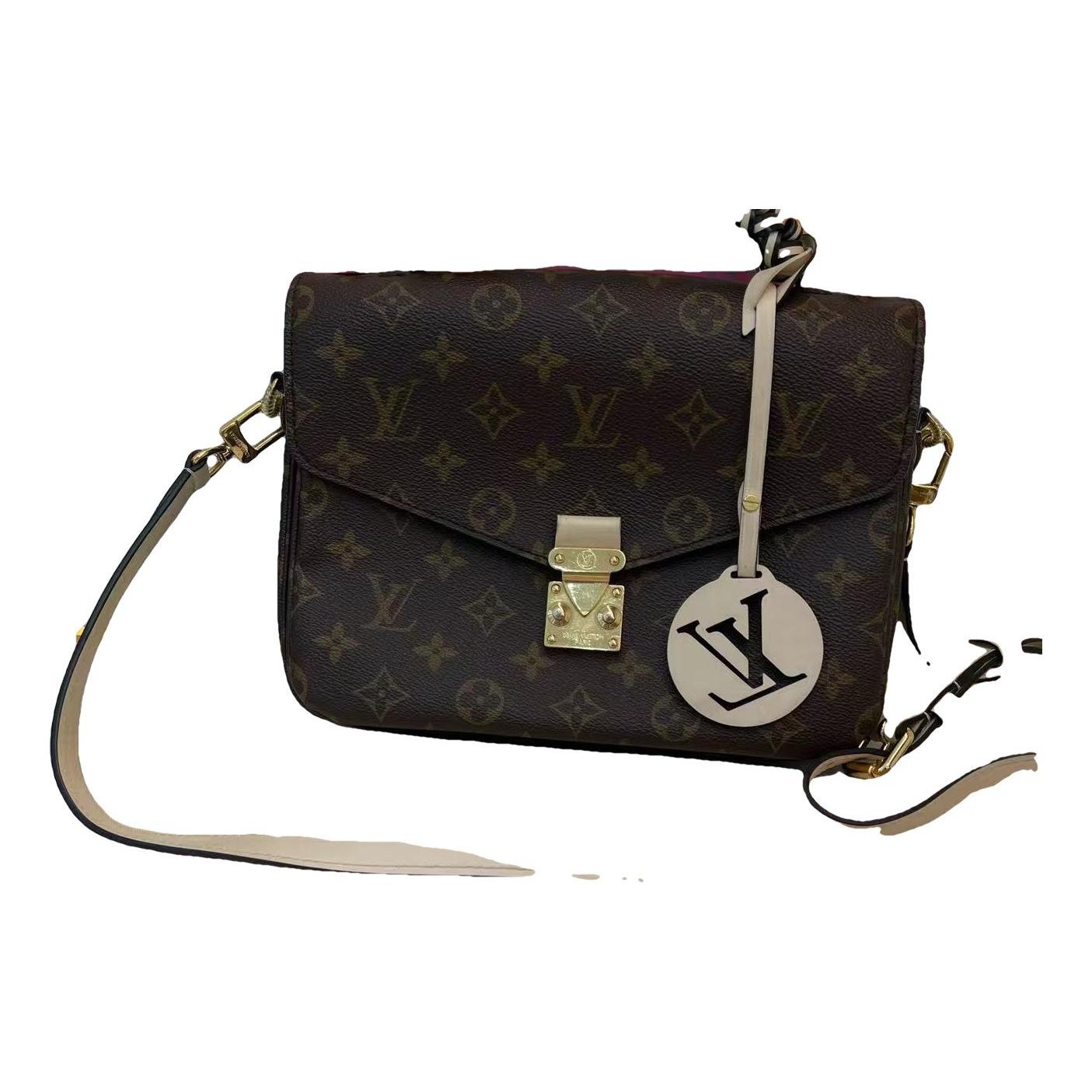 Metis leather handbag