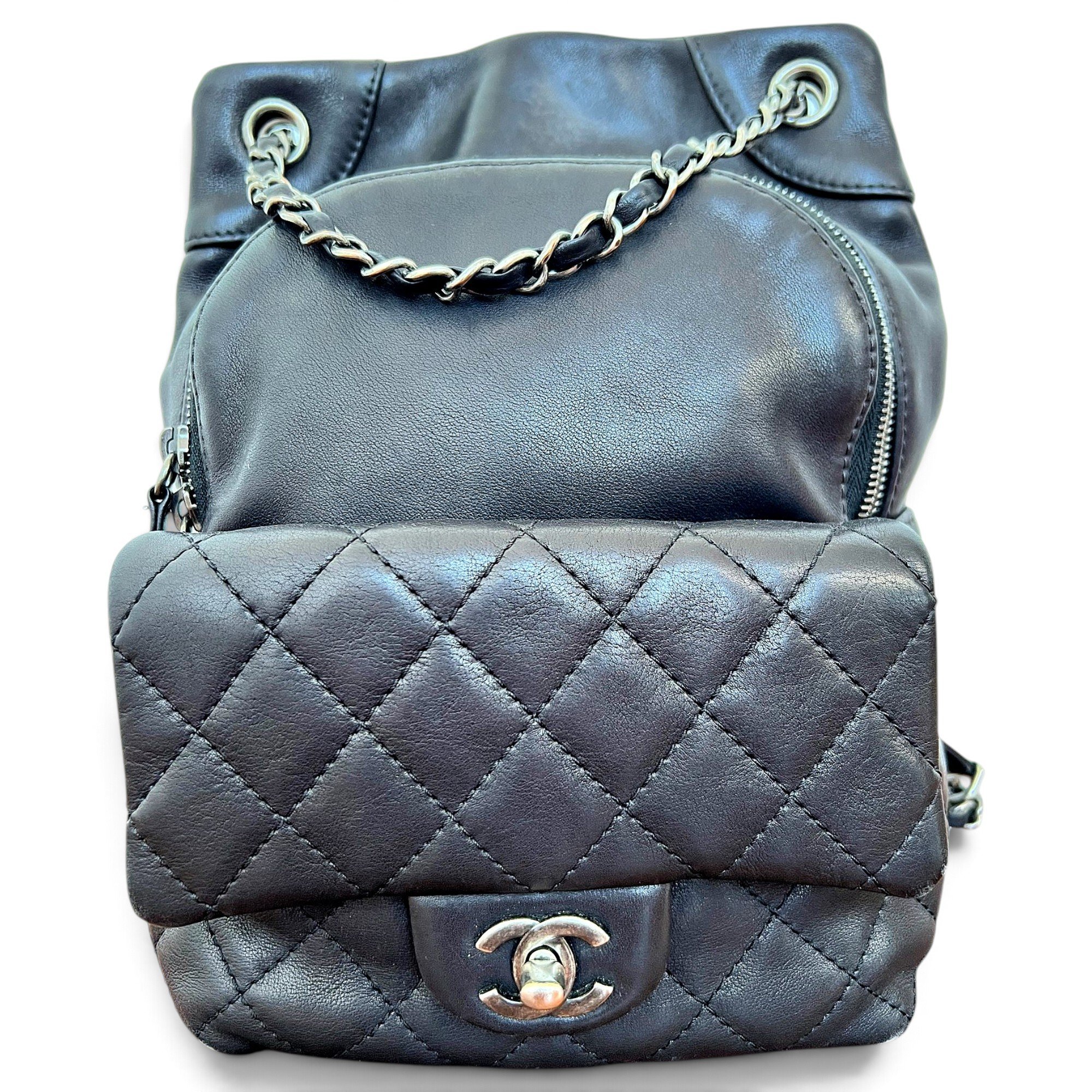Timeless/Classique Chain leather backpack
