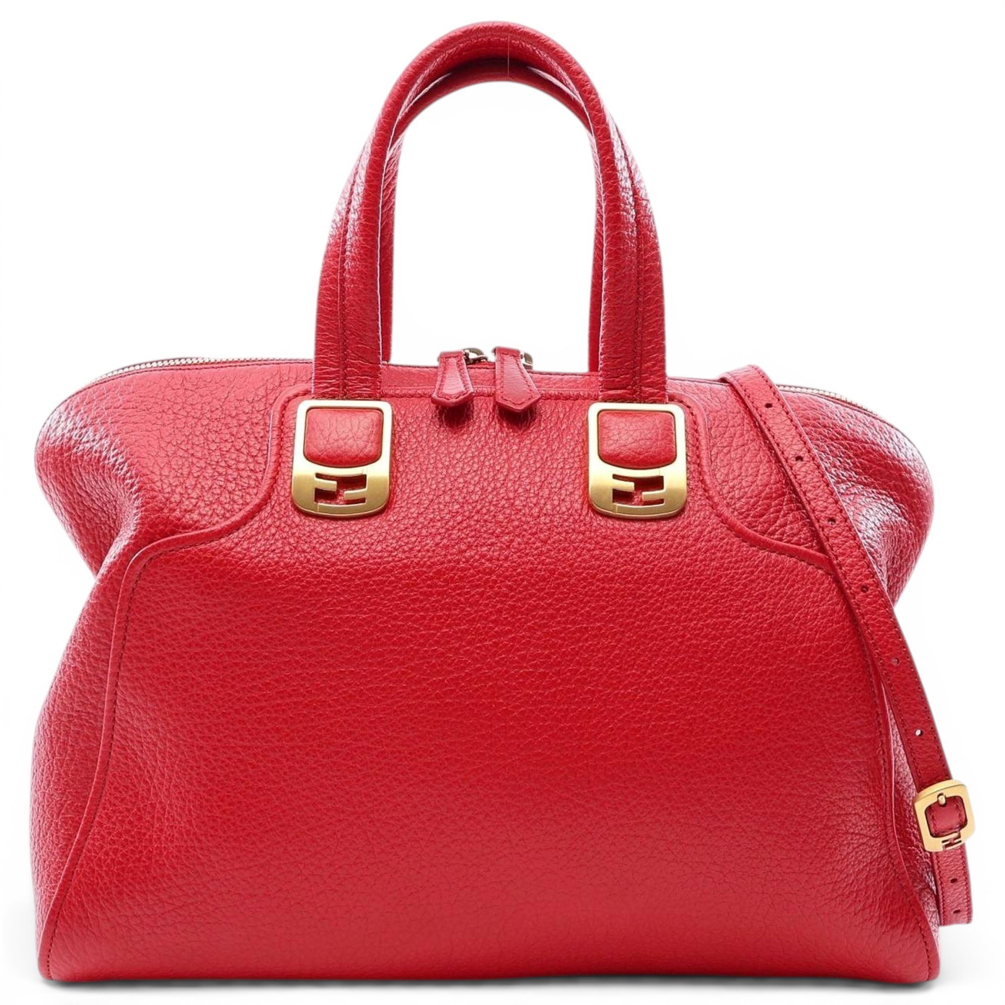 Chameleon leather handbag
