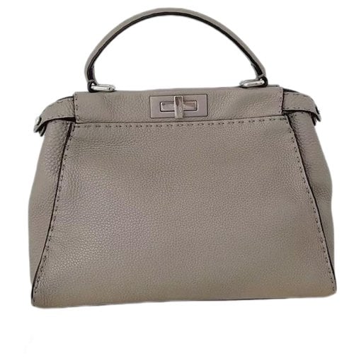 Peekaboo leather handbag