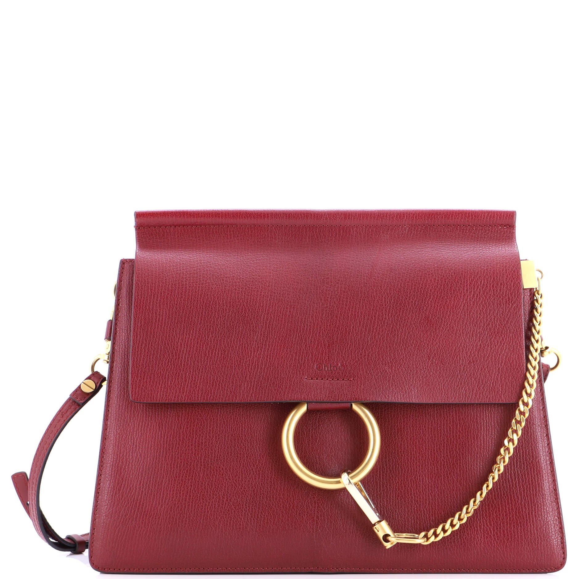 Chloe Faye Shoulder Bag Leather Medium