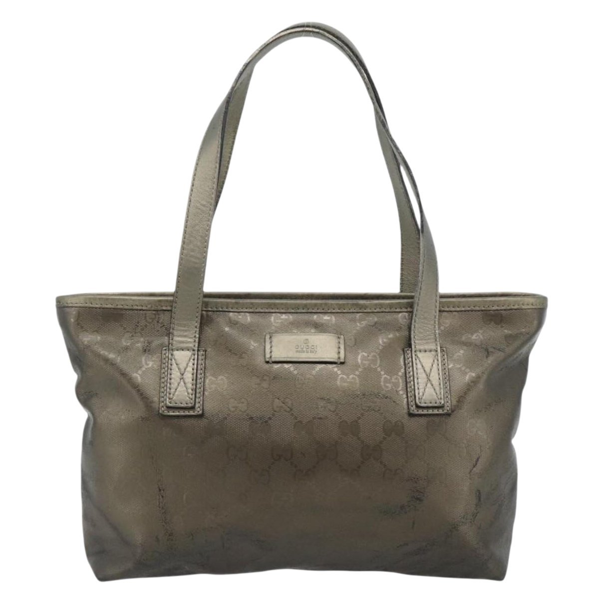 Leather tote