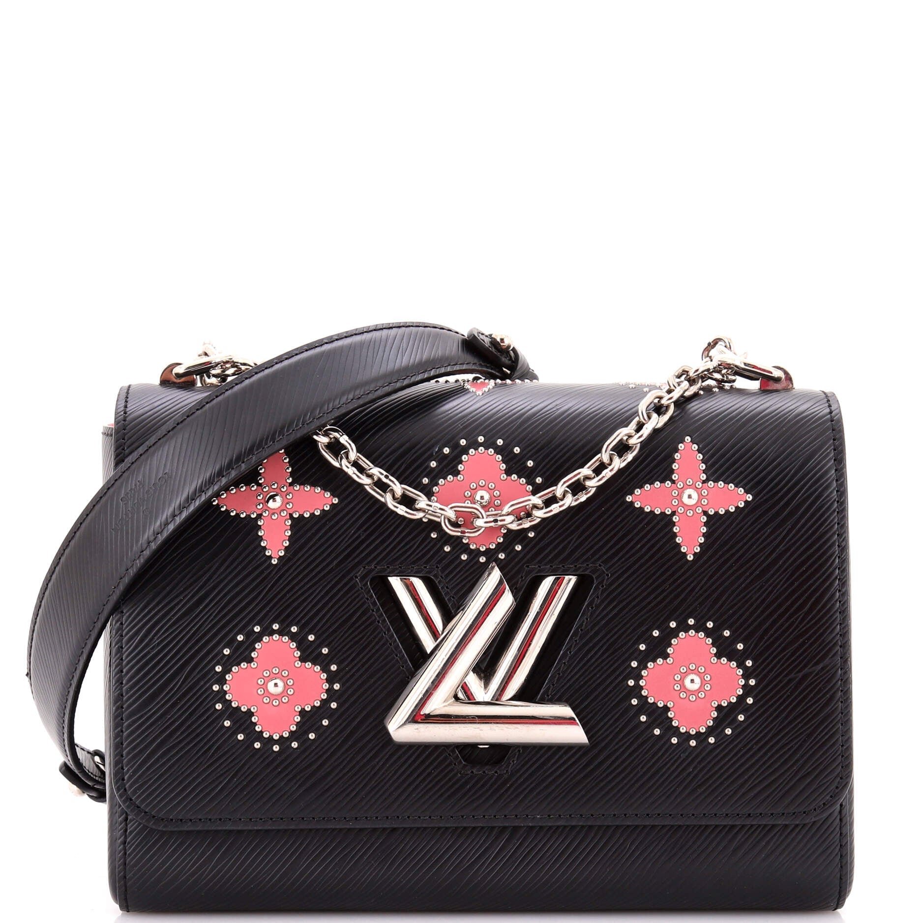 Twist Handbag Studded Epi Leather MM