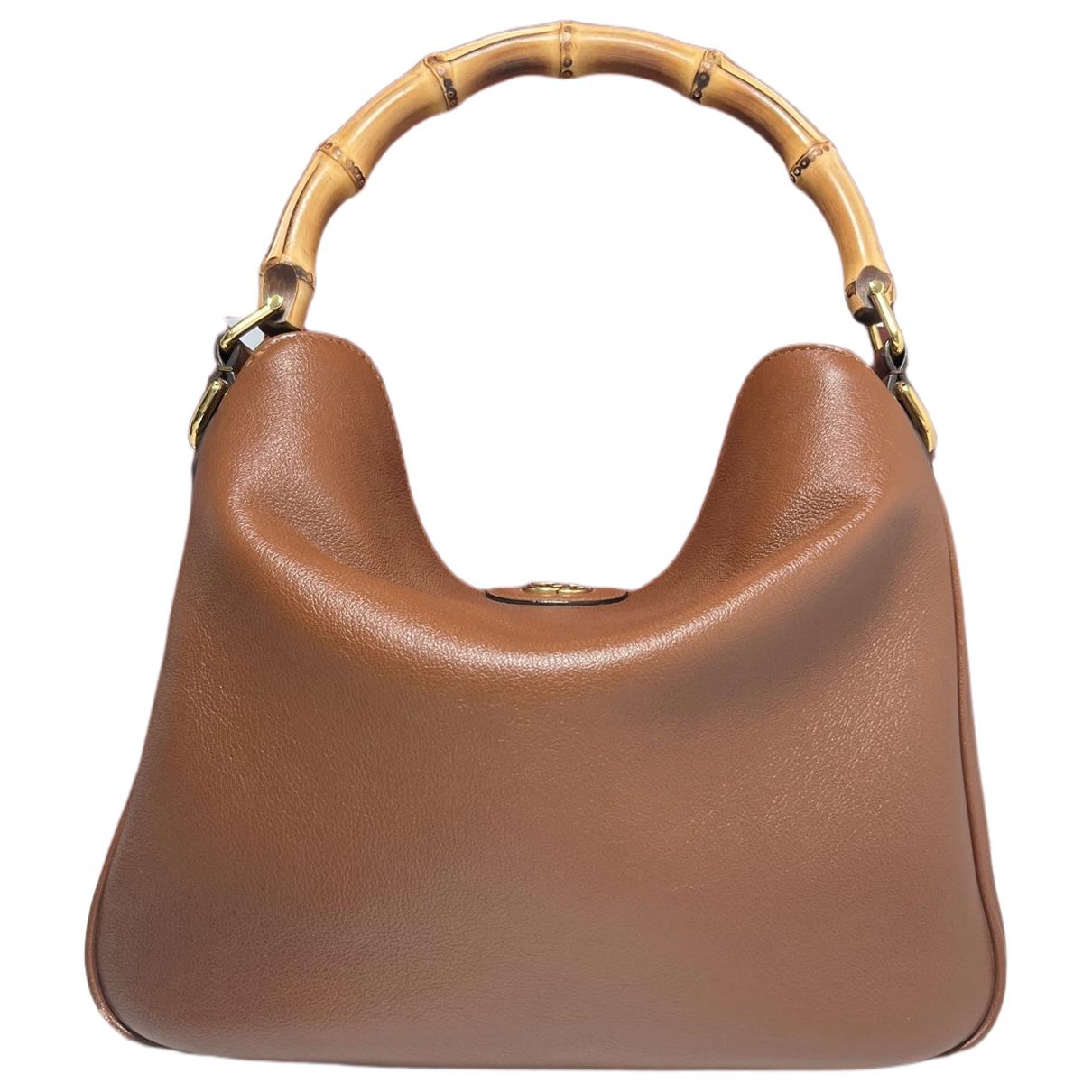 Diana Bamboo leather handbag